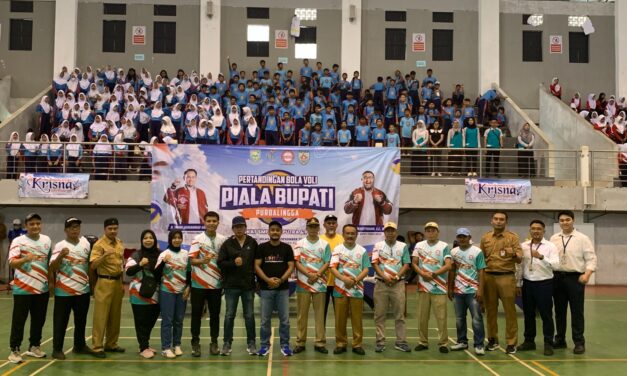 71 Tim Ramaikan Turnamen Bola Voli Pelajar Piala Bupati Purbalingga 2025