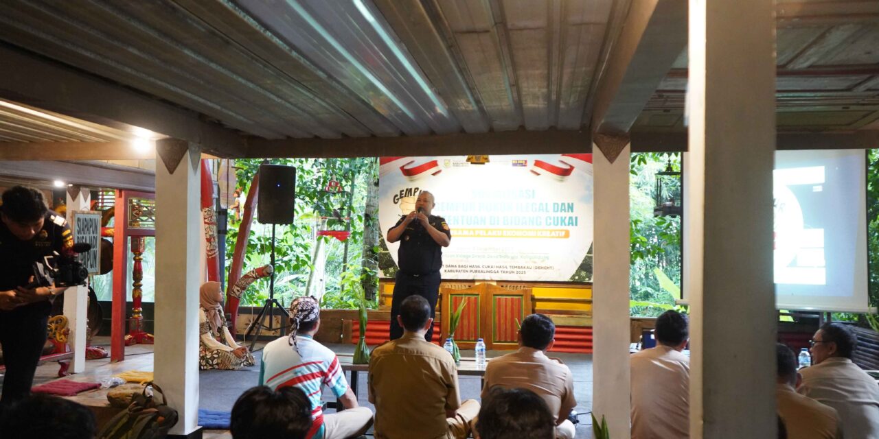 Pelaku Ekraf Purbalingga Ikut Gempur Rokok Ilegal