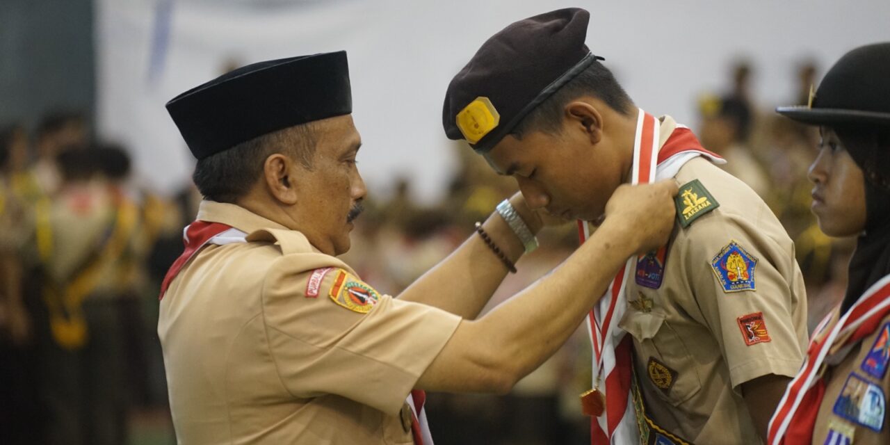 3.646 Pramuka Purbalingga Resmi Dikukuhkan sebagai Pramuka Garuda