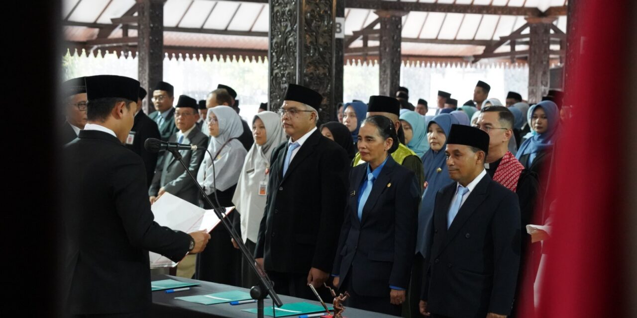 Bupati Purbalingga Lantik 113 Pejabat Administrator