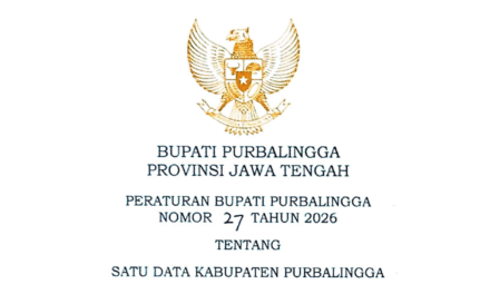 Perbup Nomor 27 Tahun 2026 tentang Satu Data Kabupaten Purbalingga