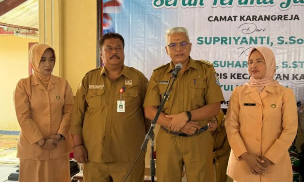 Camat Karangreja Ajak Kolaborasi dan Perkuat Pelayanan Masyarakat