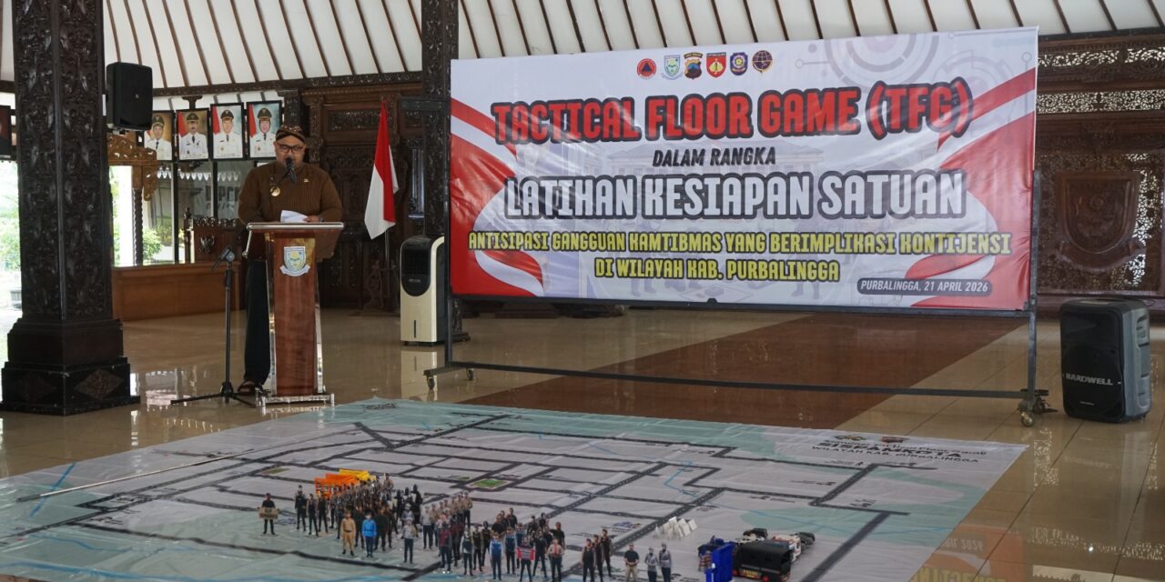 Jelang May Day, Polres Purbalingga Uji Kesiapan Pengamanan Melalui TFG
