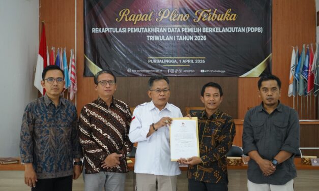KPU Purbalingga Tetapkan 807 Ribu Pemilih, Data Dipastikan Akurat dan Mutakhir