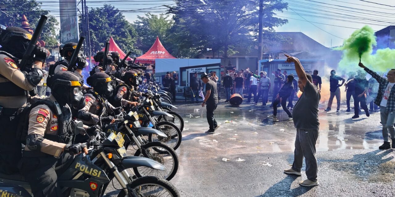 Polres Purbalingga Gelar Latihan Kesiapan Antisipasi Gangguan Kamtibmas