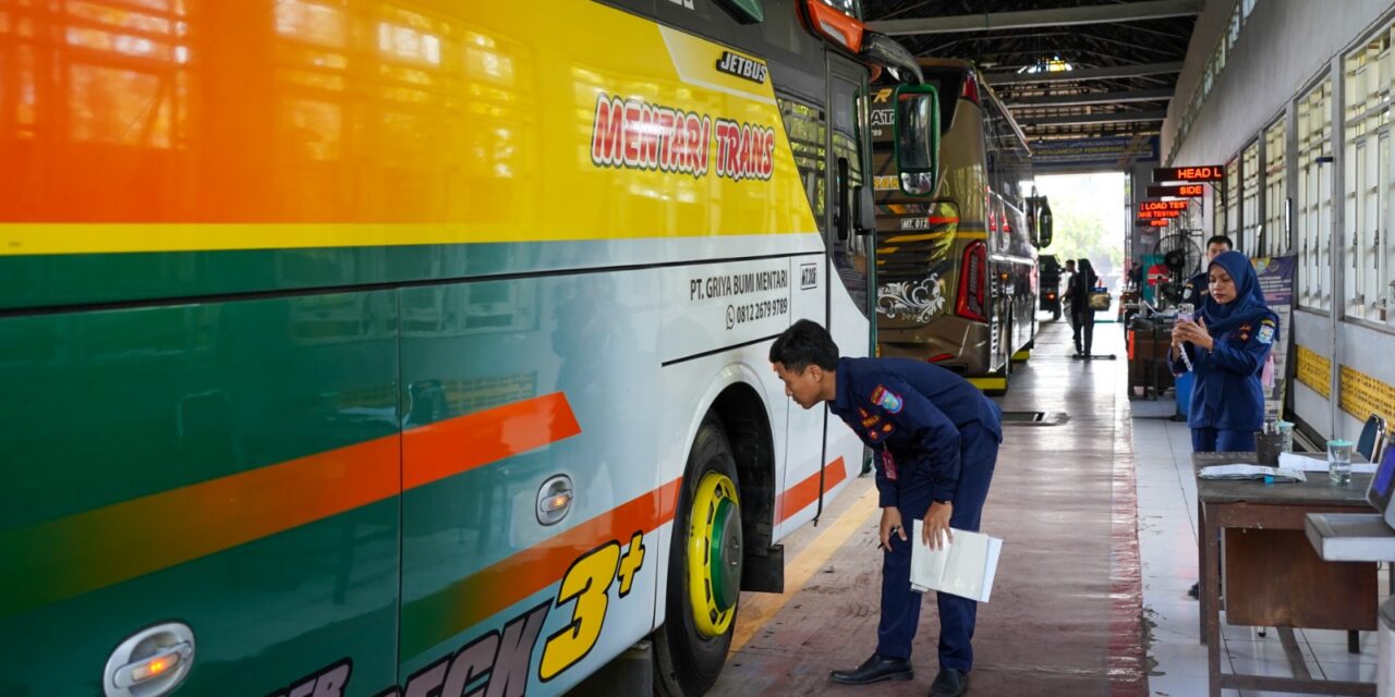 Pastikan Perjalanan Lancar, 15 Bus Jemaah Haji Purbalingga Jalani Uji Kelayakan