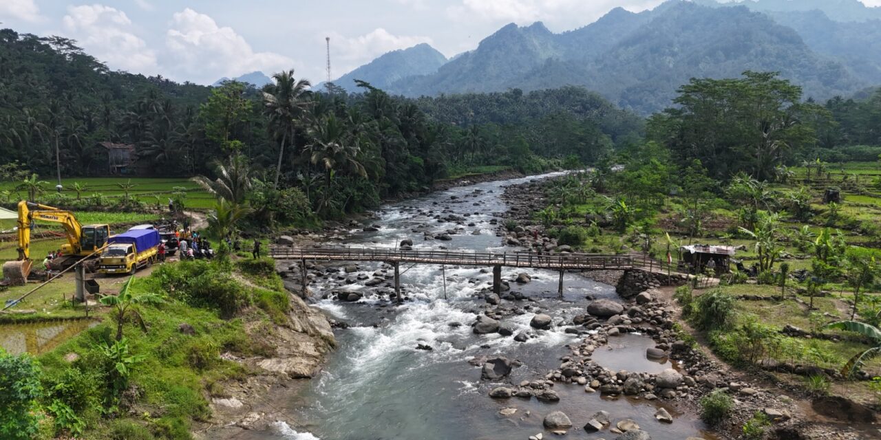 Penantian Puluhan Tahun, Jembatan Langkap–Kramat Akhirnya Mulai Dibangun
