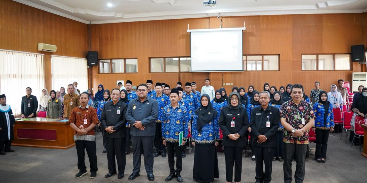 Wakil Bupati Purbalingga Lantik 39 PNS, Dorong Peningkatan Pelayanan Publik