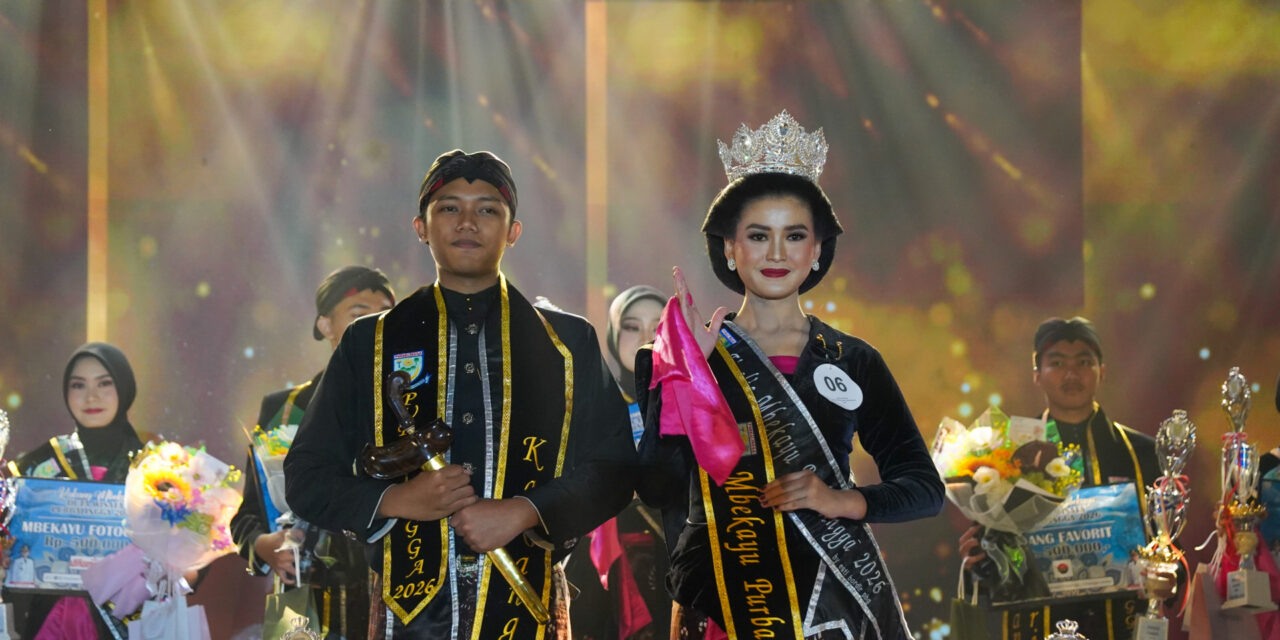 Meriah dan Penuh Dukungan, Ghaly Putra Hengkara dan Yasmin Naafi Rasifa Anwar Terpilih sebagai Kakang Mbekayu Purbalingga 2026