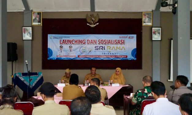 SRI RAMA Dorong Digitalisasi Administrasi dan Pelayanan Desa di Kecamatan Kutasari