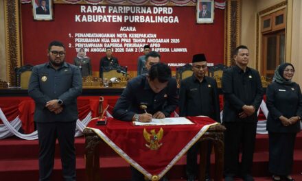 Bupati dan Ketua DPRD Purbalingga Sepakati Perubahan KUA-PPAS TA 2026, Raperda Perubahan APBD TA 2026 Diserahkan Lebih Awal