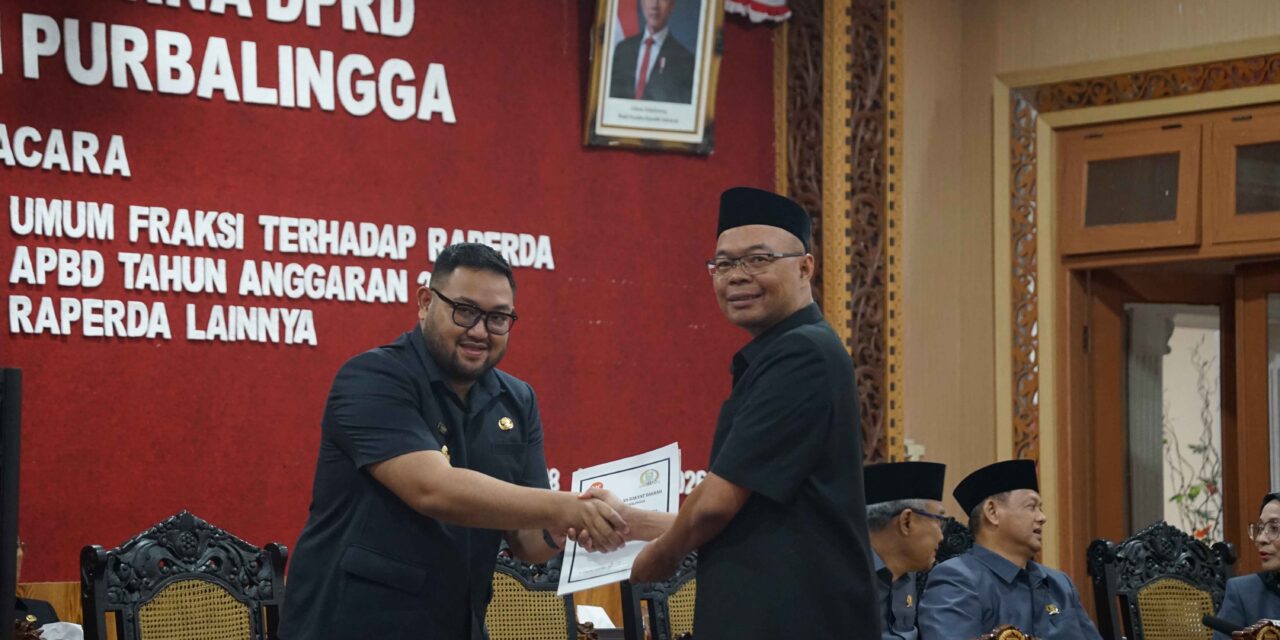 DPRD Kabupaten Purbalingga Tekankan 3 Raperda Akomodir Kebutuhan Masyarakat