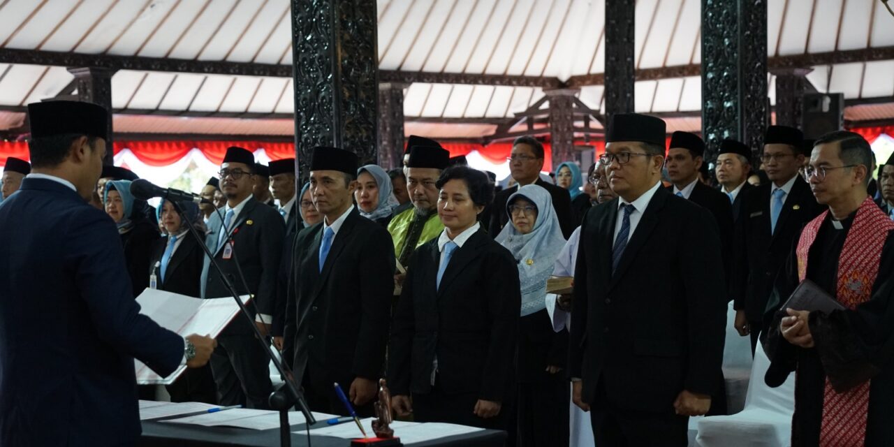 Pelantikan 213 Pejabat Purbalingga Diharapkan Perkuat Pelayanan kepada Masyarakat