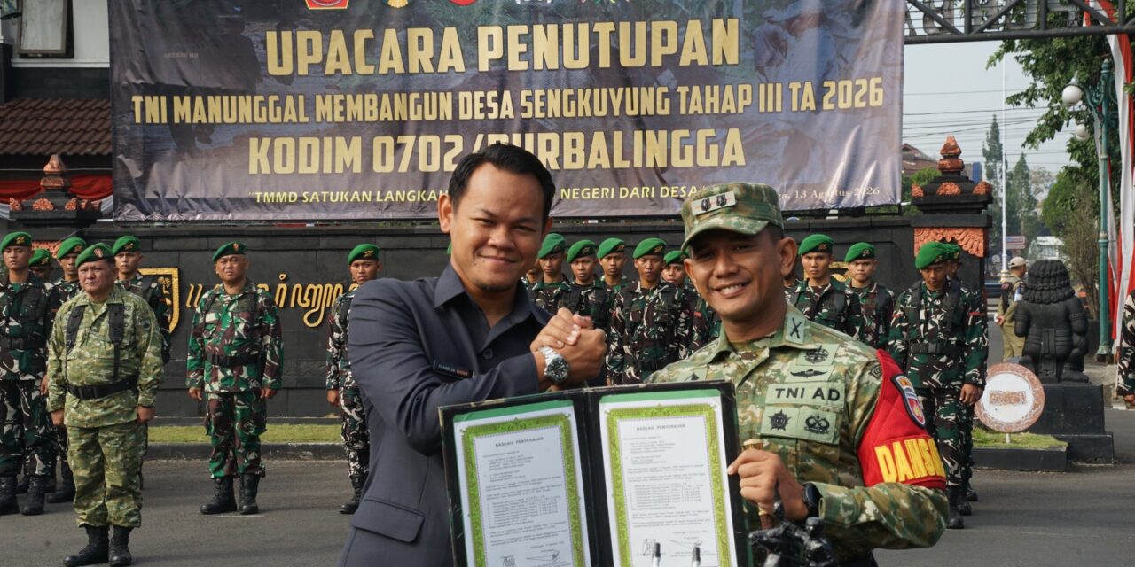 TMMD Sengkuyung Tahap III Tahun 2026 Buka Akses Jalan di Danasari Purbalingga