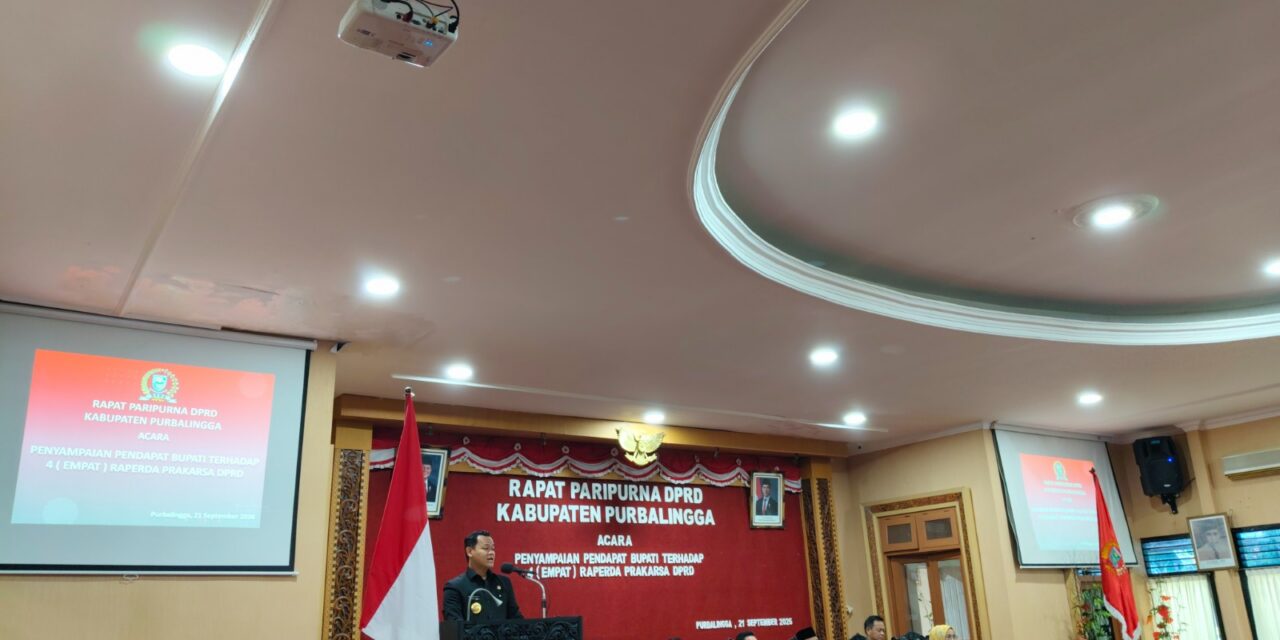 Bupati Purbalingga Dukung Empat Raperda Prakarsa DPRD