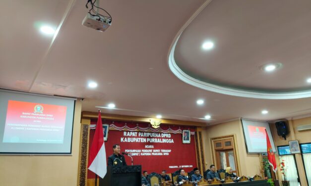 Bupati Purbalingga Dukung Empat Raperda Prakarsa DPRD