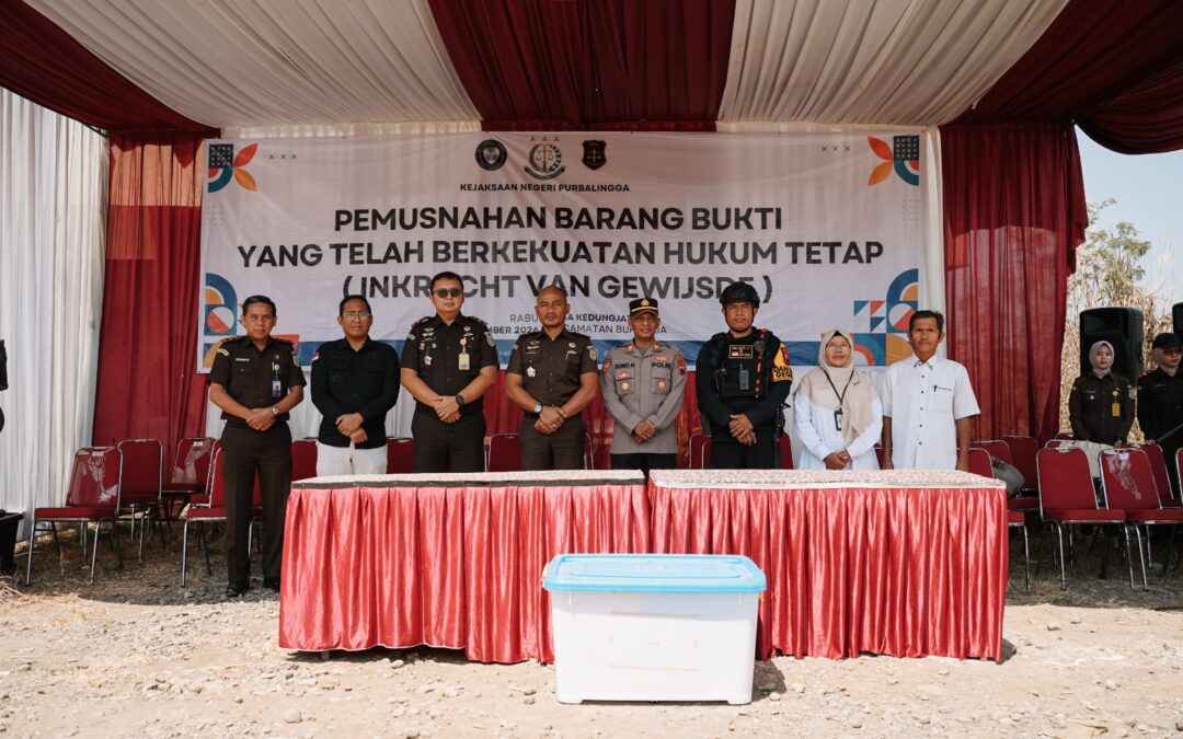 Kejari Purbalingga Musnahkan 30.700 Butir Petasan, Libatkan Tim Gegana