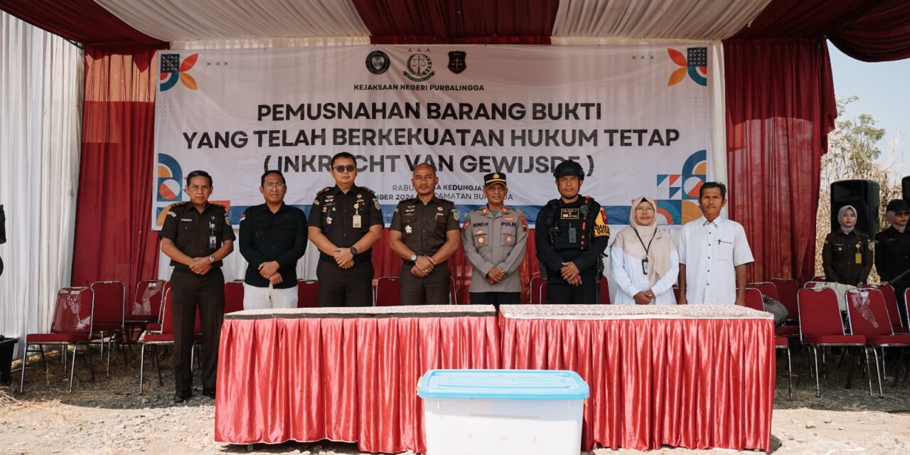 Kejari Purbalingga Musnahkan 30.700 Butir Petasan, Libatkan Tim Gegana