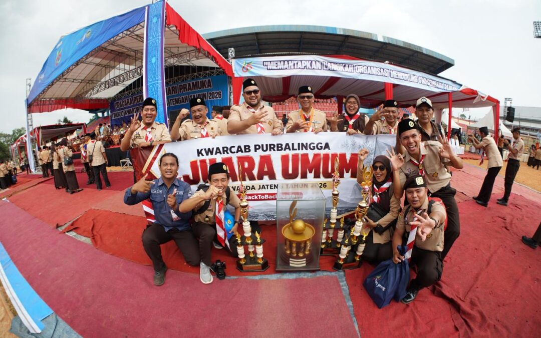 Kwarcab Purbalingga Juara Umum ETK Jateng 2026, Tiga Kali Bawa Pulang Piala Bergilir