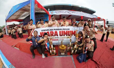 Kwarcab Purbalingga Juara Umum ETK Jateng 2026, Tiga Kali Bawa Pulang Piala Bergilir
