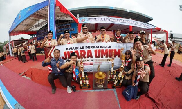 Kwarcab Purbalingga Juara Umum ETK Jateng 2026, Tiga Kali Bawa Pulang Piala Bergilir